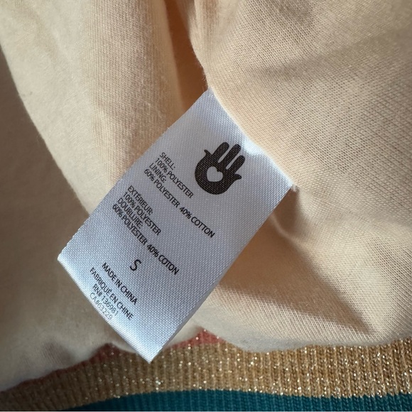 Spiritual Gangster Cream Furry Bomber Jacket - Picture 5 of 13